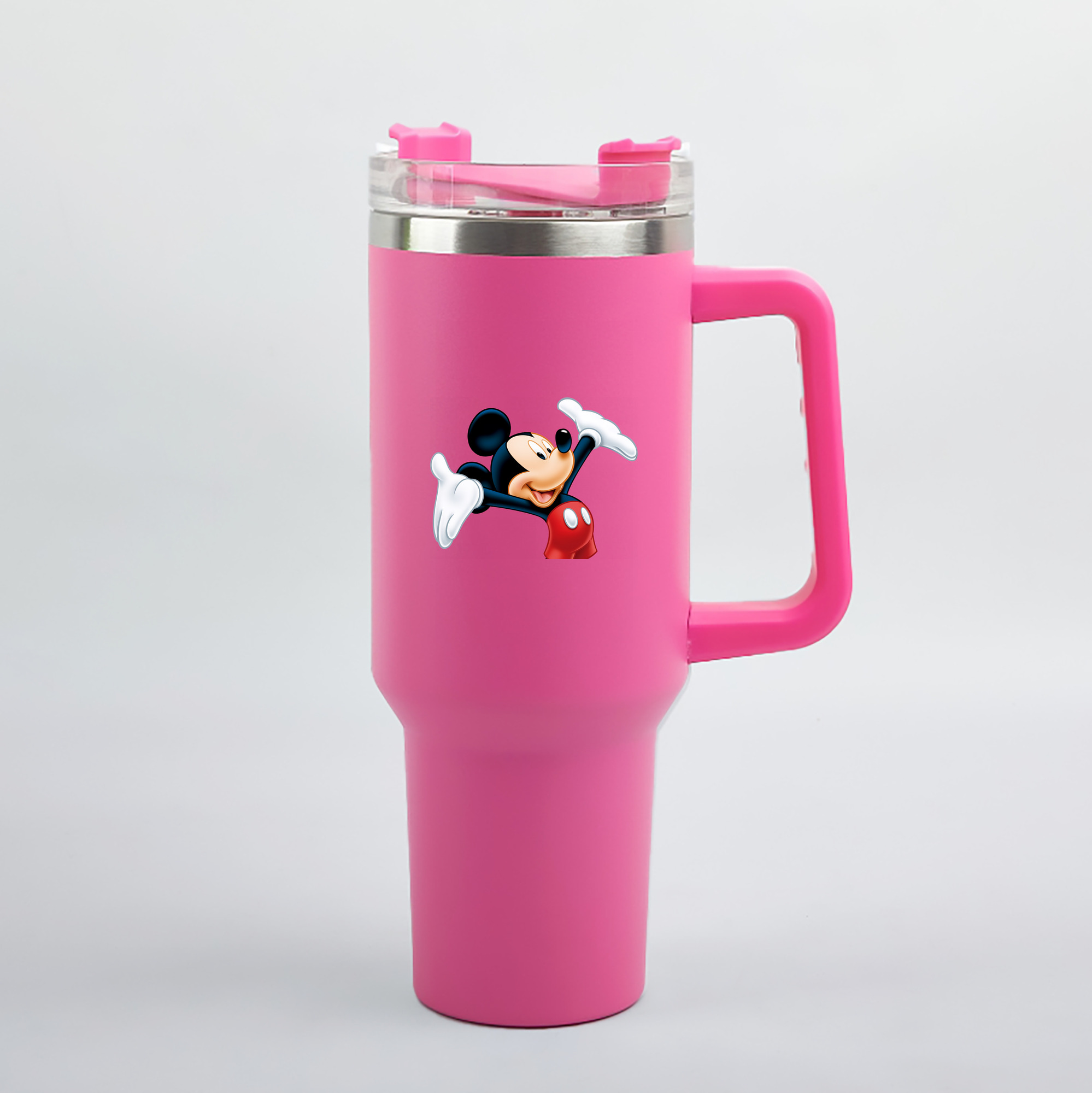 （画像用） ミッキーマウス Mickey Mouse 1200mL車用タンブラー（カラープリント）